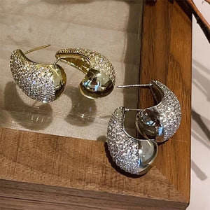 PAVE ZIRCON DROP