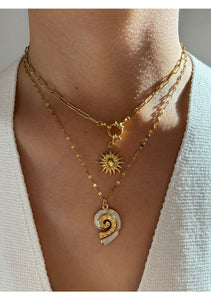 SUN LINK NECKLACE