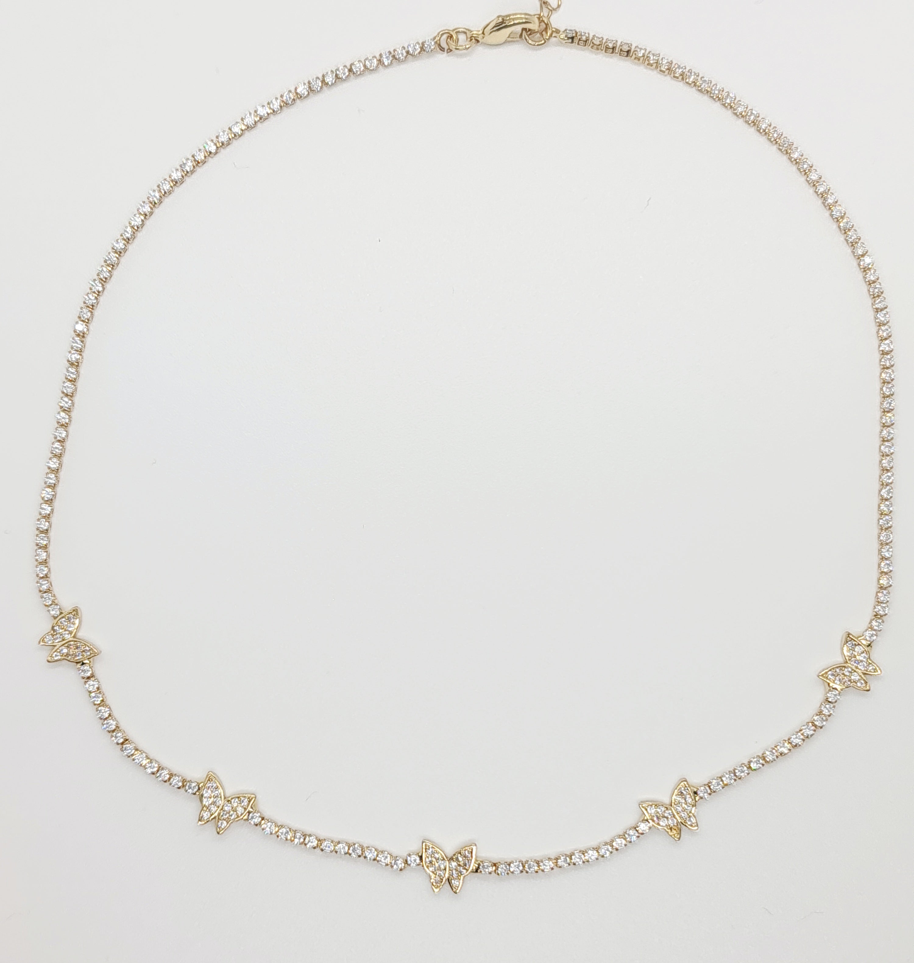 BUTTERFLIES CHOKER