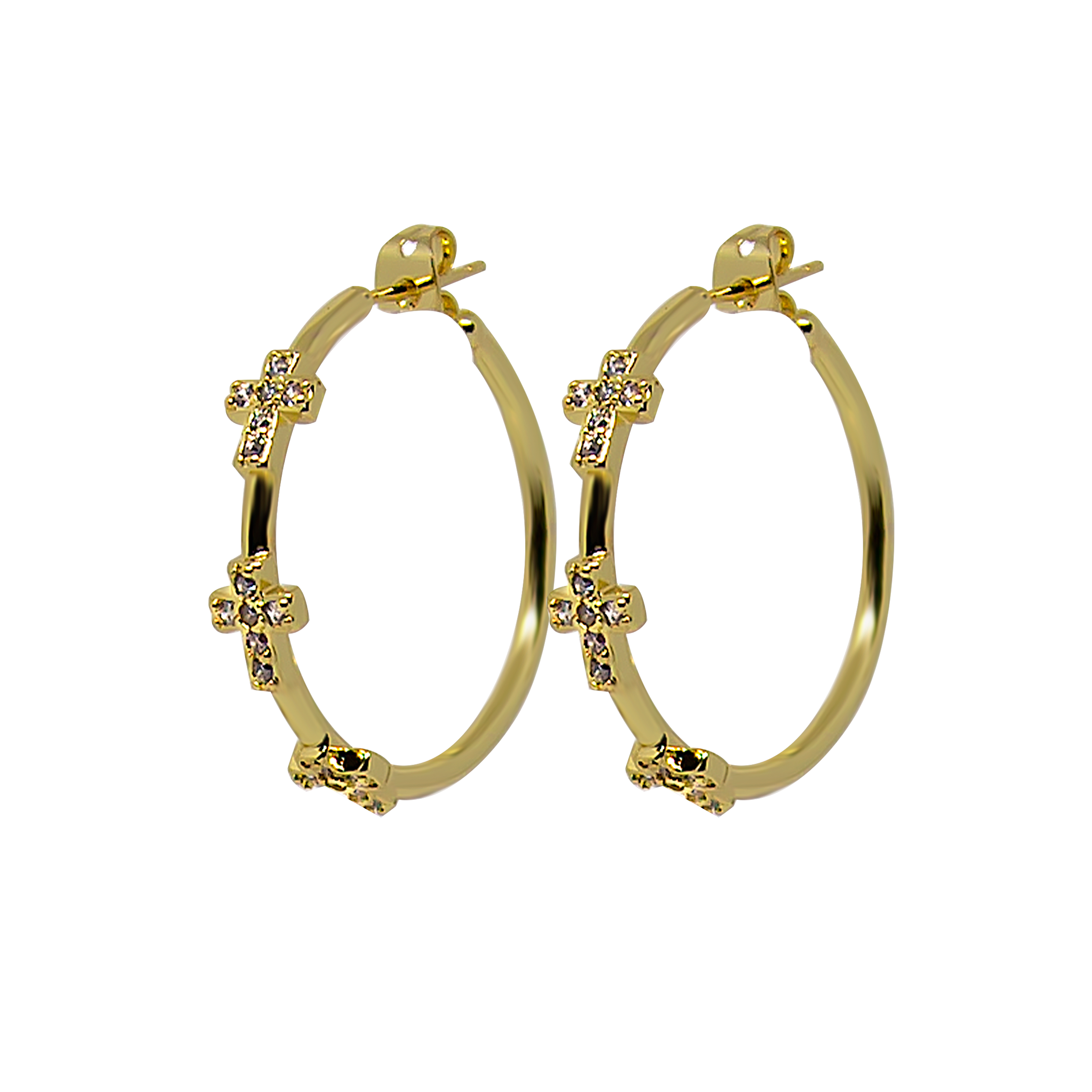 CROSS HOOPS