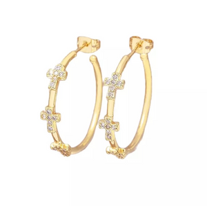 CROSS HOOPS