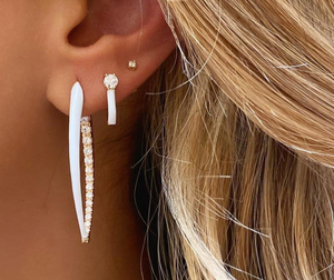 OVAL COLOR HOOPS