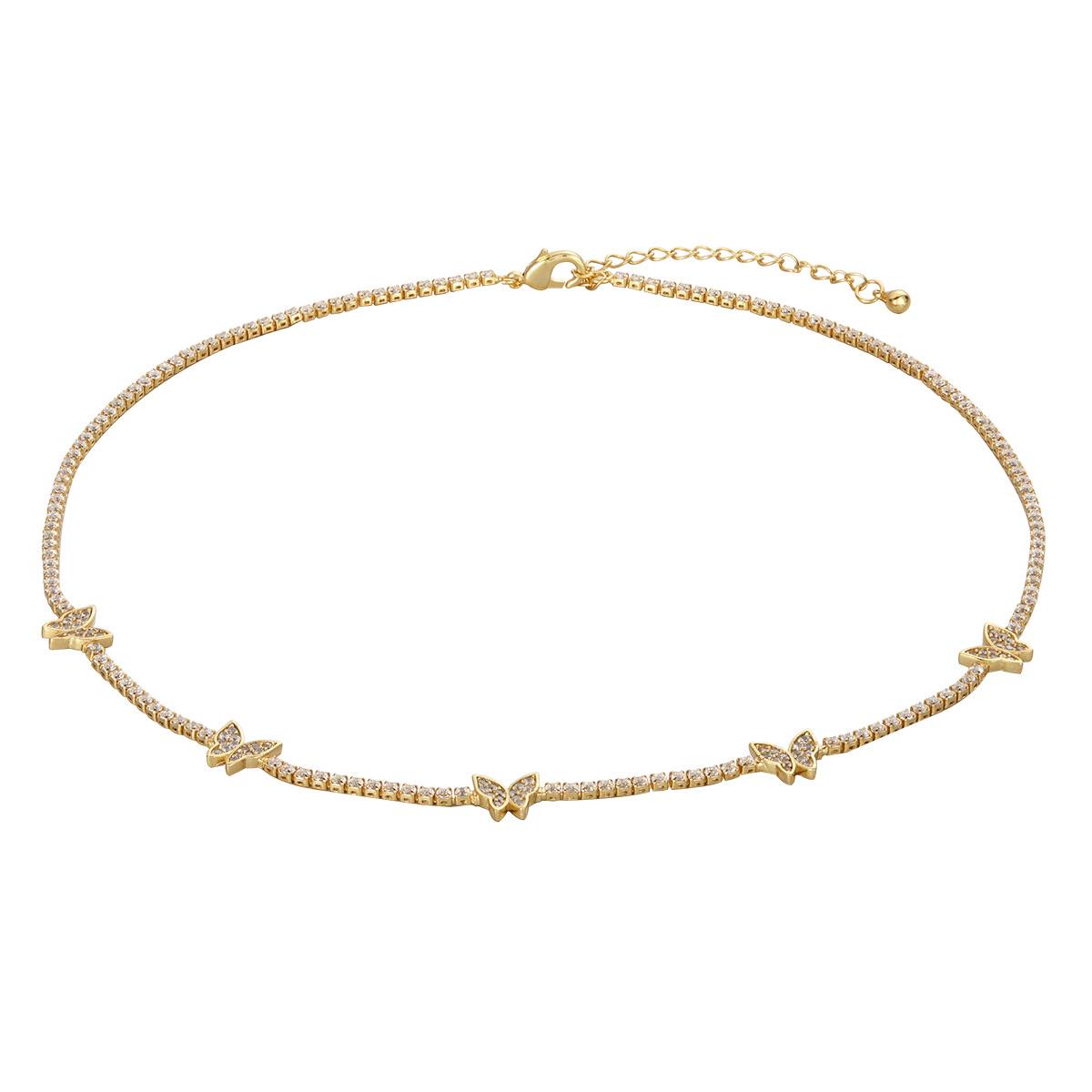 BUTTERFLIES CHOKER
