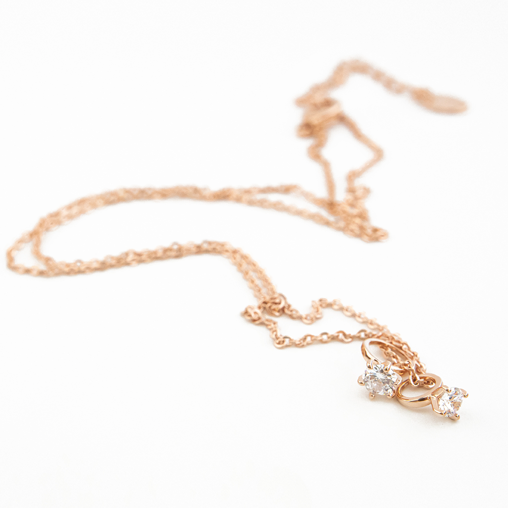 MINI RINGS NECKLACE